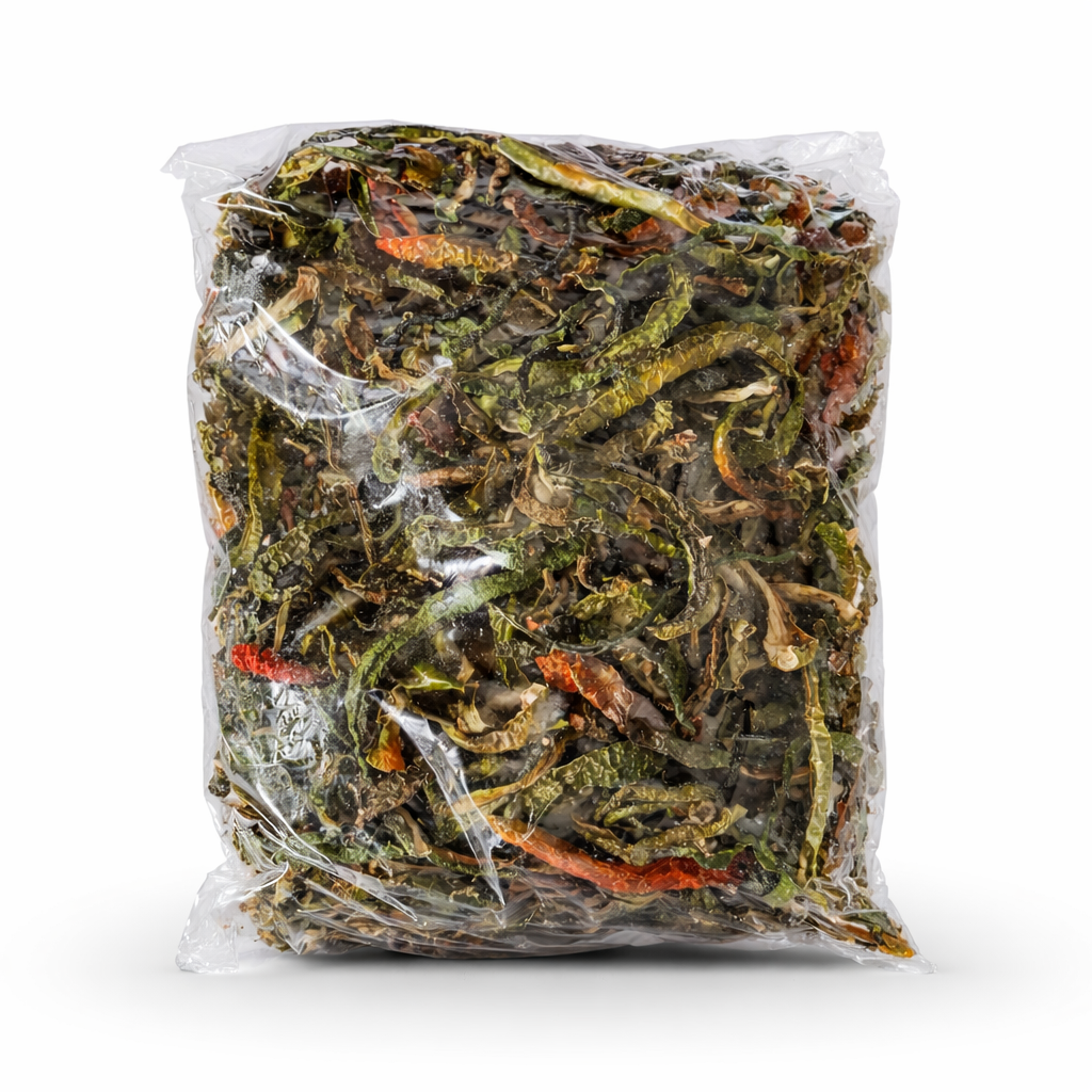 Wangsisina Hokam (Dried Green Chilli from Bhutan)