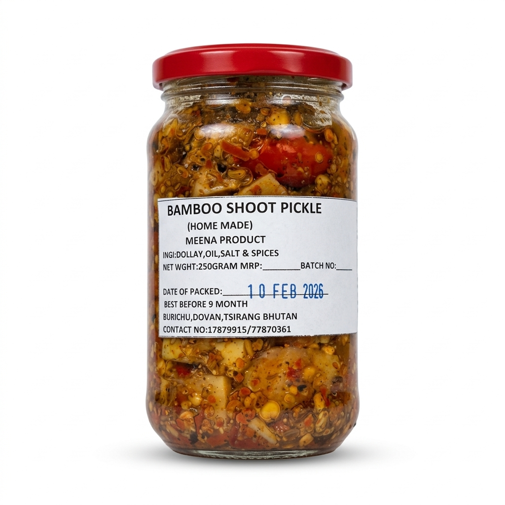 Thumbnail for Bamboo Shoot Pickle (Authentic Bhutanese Style) 3