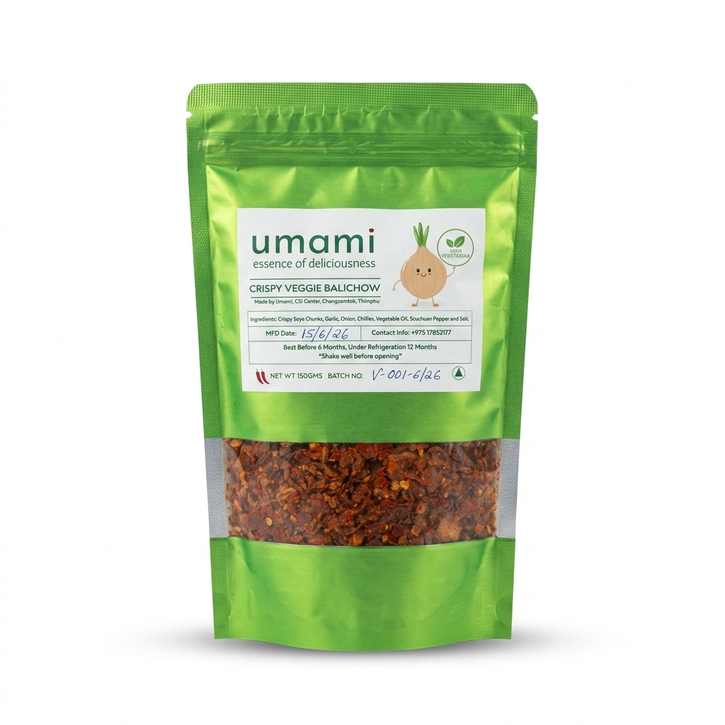 Umami Crispy Veggie Balichow